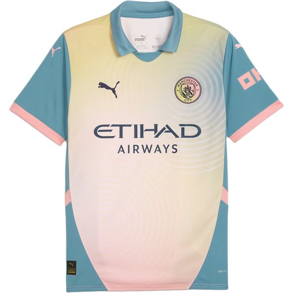 Puma Manchester City Camiseta De FúTbol Cuarta EquipacióN EdicióN Fan Para Hombre Azul Audaz M-image