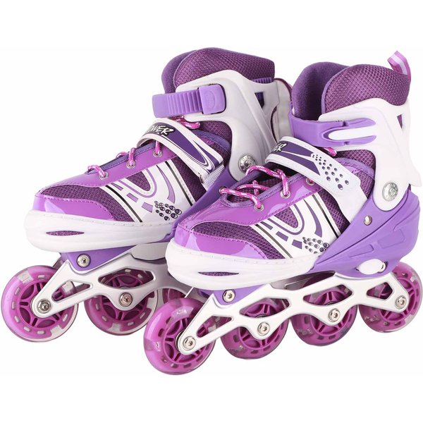 Patinetas En LíNea Iluminantes Ajustables Para NiñOs Con Ruedas Que Se Iluminan Patines Para Exteriores Y Interiores Para NiñOs NiñOs NiñAs-image
