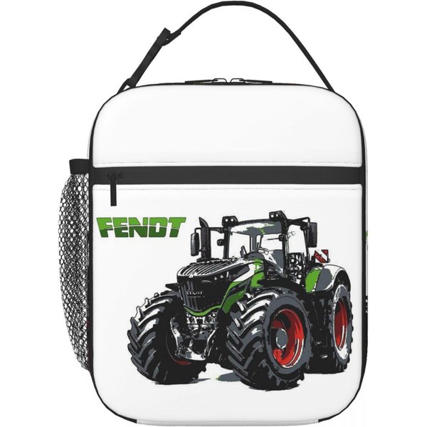 Izolowana Torba Na Lunch Fendt Dla Kobiet I Dzieci PrzenośNe Pojemniki Na żYwność Termiczny Lunchbox Torba Typu Tote One Size Gray-image