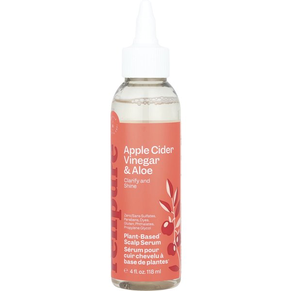 Renpure, Botanical Scalp Serum, Apple Cider Vinegar And Aloe, 4 Fl Oz (118 Ml)-image
