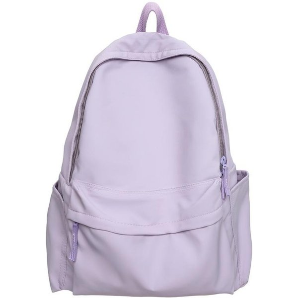 Mochila De Viaje Mochila Simple Para Universidad Y Escuela Secundaria Japonesa Ligera Para Desplazamientos Gran Capacidad Mochila Escolar Para Chicas De Secundaria-image