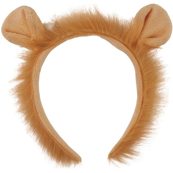 1/3/4 Szt. Zestaw Kostiumu Lwa Dla MłOdzieżY DorosłYch Halloween Cosplay MięKka Pluszowa Opaska Ogon RęKawiczki Zestaw NosóW ZwierzęCy Motyw Imprezowy StróJ Praktyczne Zastosowanie-image