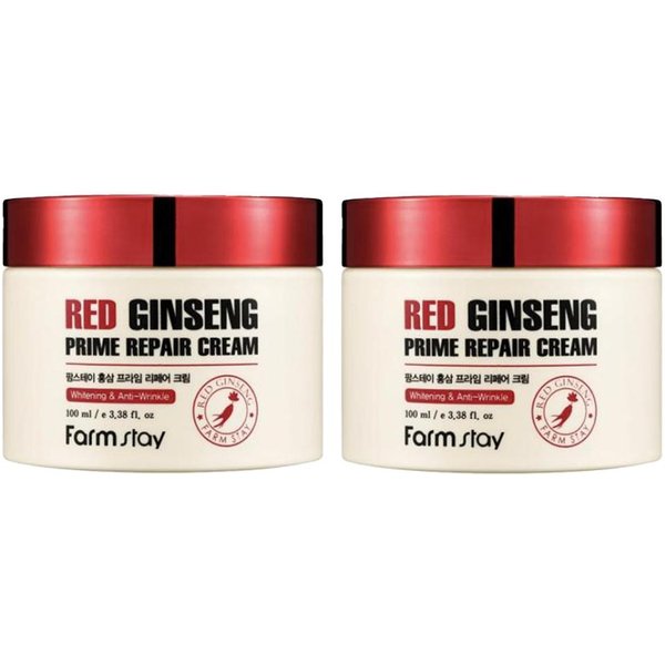 Gospodarstwo Gospodarcze Red Ginseng Prime Repair Cream 100Ml (3 Opcje) 2Pcs Red-image