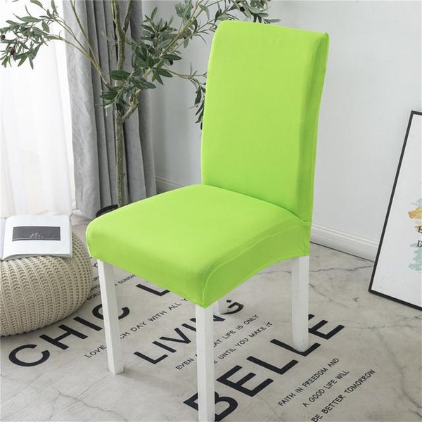 Funda Para Silla De Licra De Alta Elasticidad, Funda Para Silla De Restaurante, Hotel, Comedor, Fiesta, Funda Para Silla De Boda, Funda EláStica Para Asiento De Ordenador Universal Size Green-image