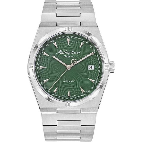 Reloj AutomáTico Mathey-Tissot Zeus H118ATV De Acero Inoxidable Con Esfera Verde Para Hombre-image