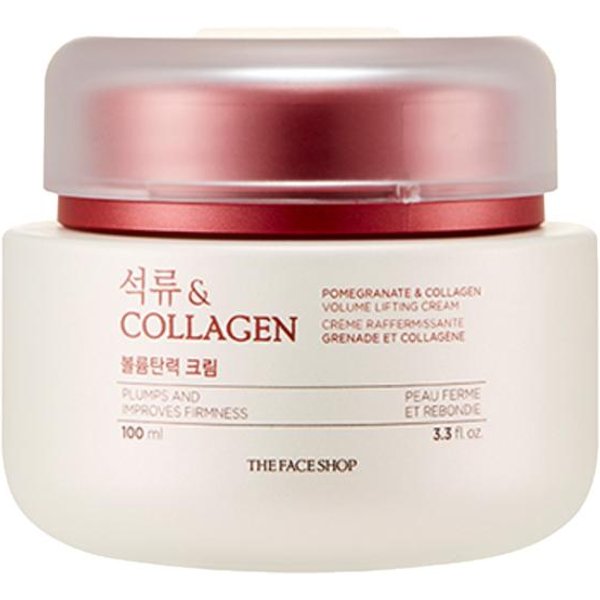 The Face Shop Pomegranate & Collagen Volume Lifting Cream 100Ml #1PCS-image