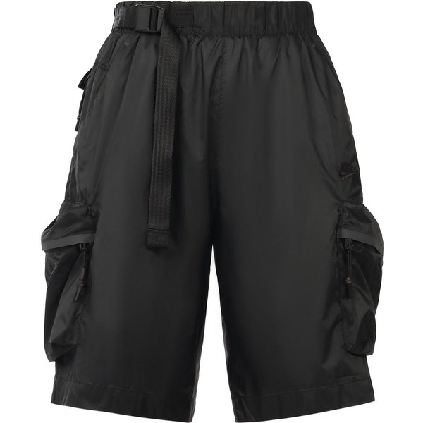 Pantalones Cortos Cargo De Color SóLido Nike Sportswear Tech Pack Para Hombre Negro DX0230-010 S-image