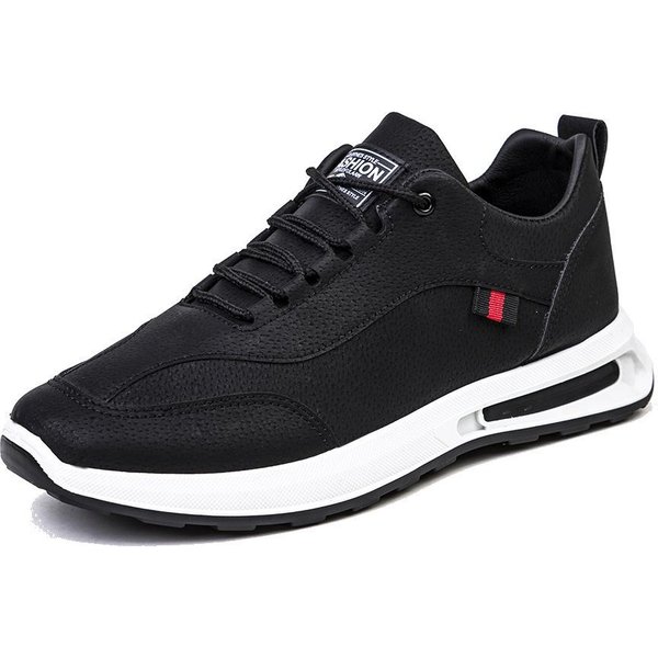 Zapatos Nuevos Para Hombre Estilo Coreano Moda Zapatos De Papá Zapatos Deportivos Casuales Zapatillas Para Correr De Hombre Zapatos De Estudiante 44 Negro-image