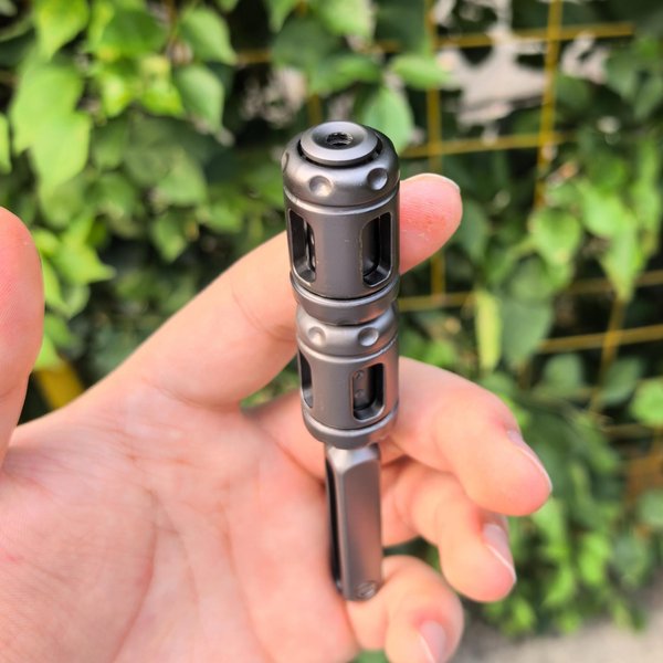 RęCzny EDC Fidget Spinner RęCzny BąCzek Zabawka Antystresowa Dla DorosłYch Metalowy Akcesorium Prezent Ulga W LęKu-image