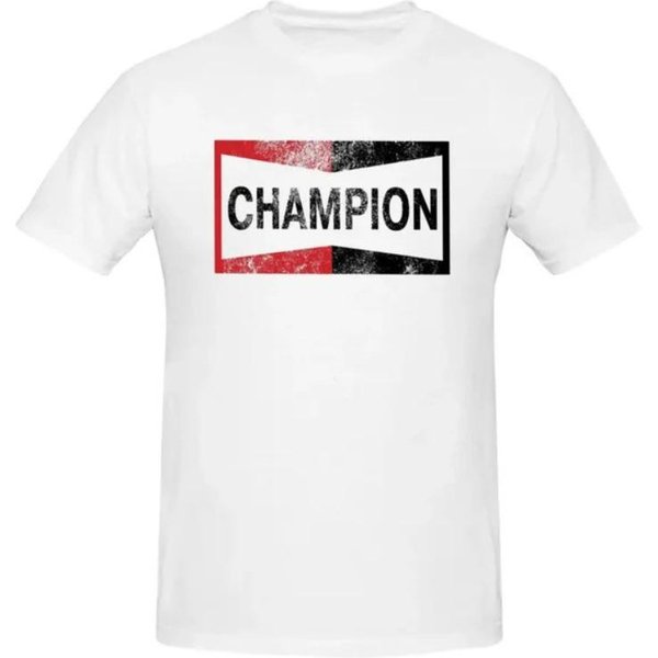 Camiseta De Manga Corta Holgada Con Cuello Redondo 4XL Blanco-image