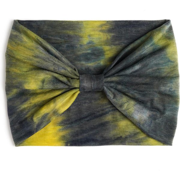 Opaski Tie Dye Dla Kobiet Szeroka Opaska Na GłOwę Joga Trening Owija GłOwę Szalik WiąZana Opaska Na WłOsy Turban Bandana Bandaż Akcesoria Do WłOsóW Black-image