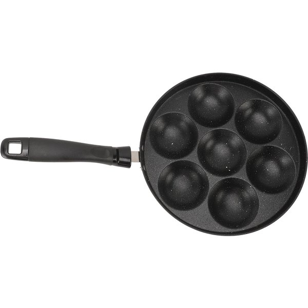 Patelnia Do Jajek Omlet Patelnia Do SmażEnia Jajek 7 OtworóW Patelnia NieprzywierająCa Wielofunkcyjna Do Domowej Kuchni ŚNiadanie-image