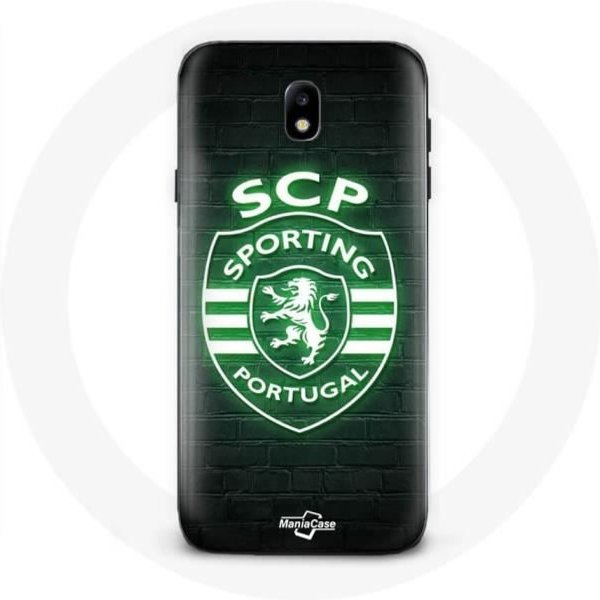 Funda - Maniacase - Samsung Galaxy J5 2017 - Flexible - Negra - SCP Sporting Portugal Luminosa Negro-image