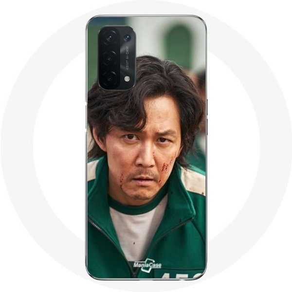 Funda Para Oppo A74 5G - Squid Game - Seong Gi Hun - Flexible - SintéTica - Unisex-image