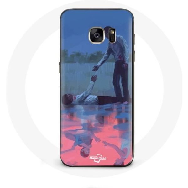 Funda Para Samsung Galaxy S6 Edge El Juego Del Calamar Seong Gi Hun NúMero 456 Y Cho Sang Woo NúMero 218-image