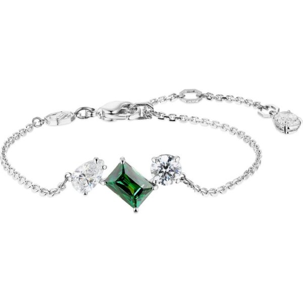 Pulsera Swarovski 5668360 Mesmera Mix Verde Mediana 5668360 White-image