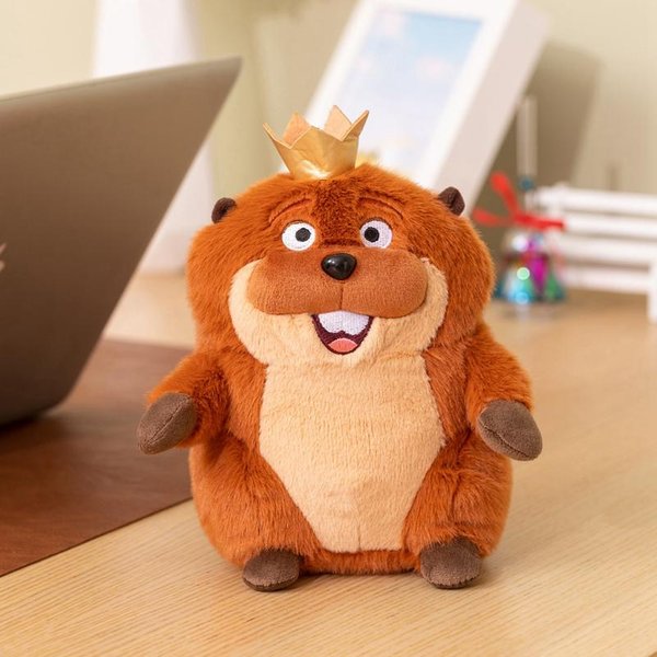 MuñEco De Peluche Nuevo Hoppers Tom Lagarto PeriféRicos De Anime Rey Jorge Mabel Pan Castor Peluche Juguetes De Peluche Juguete Suave Coleccionable 20Cm-image