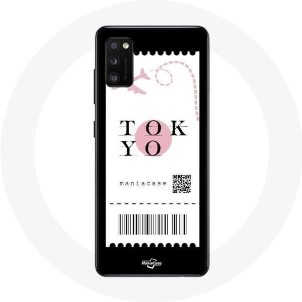 Coque Pour Oppo A16 Billet D'avion Tokyo Japon-image