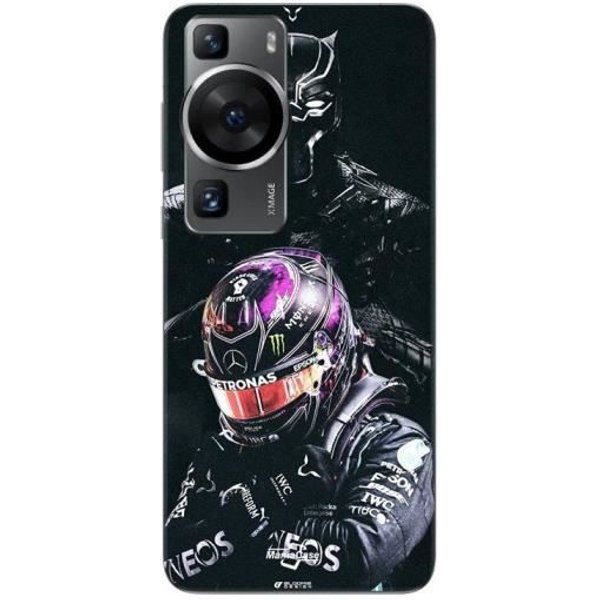 Coque - Maniacase - Huawei P60 - Noir - Black Panther - Souple Negro-image