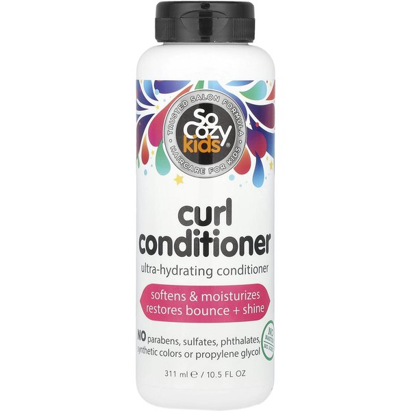 Socozy, NiñOs, Acondicionador Para Rizos, Acondicionador Ultra Hidratante, 10.5 Fl Oz (311 Ml) White-image