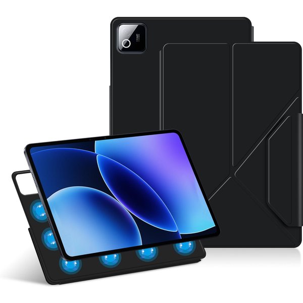 Etui Magnetyczne Typu Y-Fold Do Pad 8 Smart Cover Z Podstawką Dla Mi Pad 7 8 Pad7 8 Pro Poco Pad X1 11.2 Etui Ochronne Na Tablet Xiaomi Pad 8 11.2-image