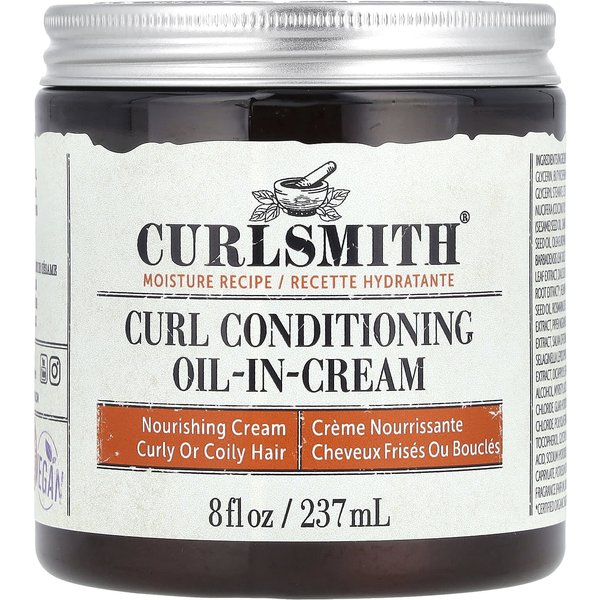 Curlsmith, Acondicionador En Crema Para Rizos, 8 Fl Oz (237Ml) White-image