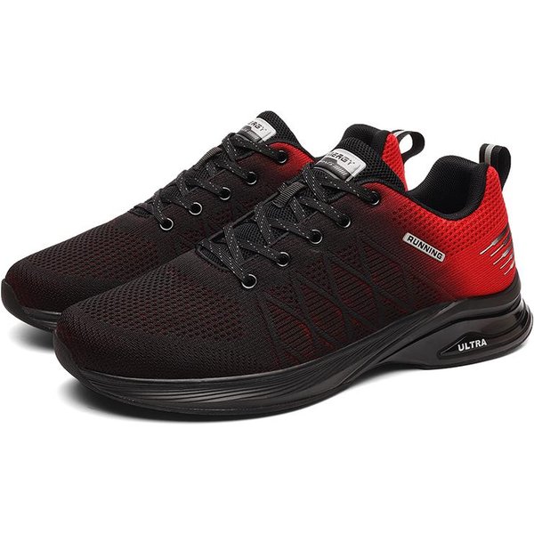 Zapatillas De Running Para Hombre, De Moda, De Talla Grande, Informales, Deportivas, Con Cordones, De Malla, Transpirables, Antideslizantes, Para Exteriores, Nuevas Zapatillas Para Caminar Para Hombre. 39-image