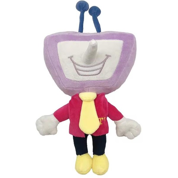 Nuevos Peluches De Deltarune Spamton Tenna Figura De Dibujos Animados MuñEcos De TV Peluches De Delta Rune Kris Tenna Juguetes De Delta Rune Regalos De Navidad Para Fans Gray-image