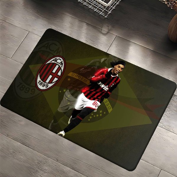 R-Ronaldinho Deporte Estrella De FúTbol Felpudo HabitacióN Infantil DecoracióN Dormitorio BalcóN Felpudo Antideslizante Felpudo Sala De Estar Alfombra De ÁRea 40X60 Cm-image