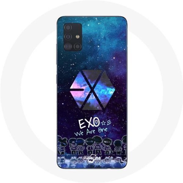 Funda Para Samsung Galaxy A71 Exo Grupo K-Pop Logo We Are One-image