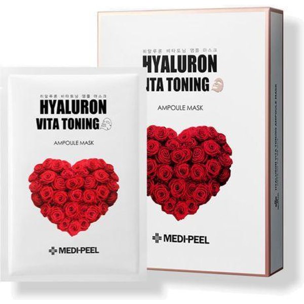 Medi-Peel - Mascarilla Ampolla Tonificante Hyaluron Vita Set 10Uds-image