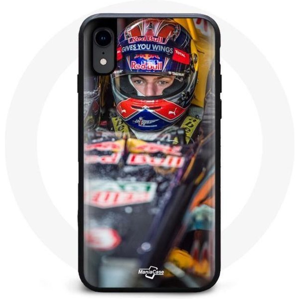 Funda - Maniacase - Iphone X - FóRmula 1 Verstappen - Flexible - Negra-image