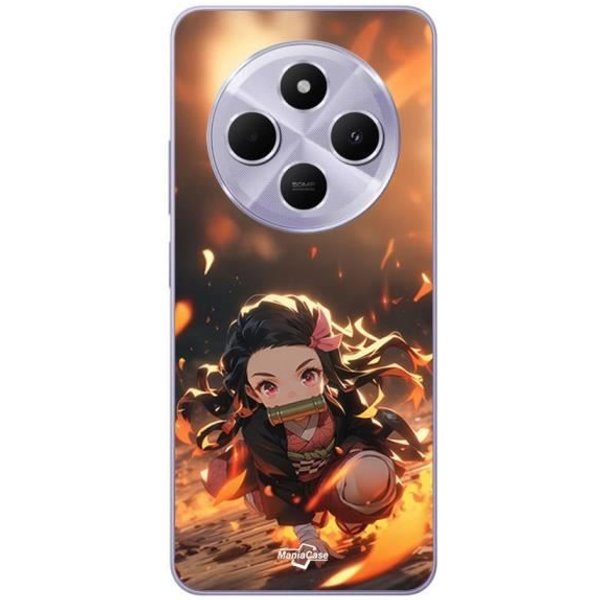 Coque Xiaomi Redmi 14C Demon Slayer Nezuko 3D Art Anime Manga Copie Maniacase-image