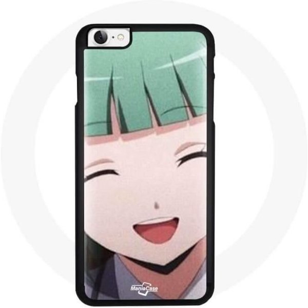 Funda - Maniacase - Iphone SE - Chibi Kaede Kayano - Silicona - Flexible Negro-image