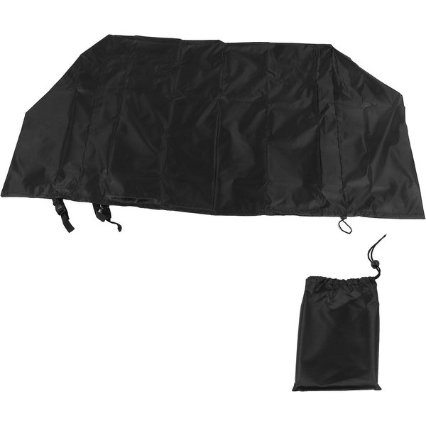 Funda PortáTil Para Mesa De PreparacióN Al Aire Libre, Tela Oxford 420D, Con Revestimiento Plateado, Resistente Al Agua, Para Comedor 35 X 24 X 35Inches-image