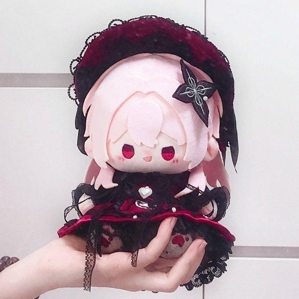 20 Cm Nowa Anime Honkai: Star Rail Evernight Pluszowa Lalka CiałO Urocza Cosplay Przebranie BawełNiana Lalka Maskotka Pluszowa Poduszka Fani Prezenty No Skeleton-image