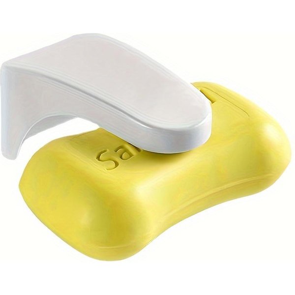 Estante MagnéTico Para JabóN - 1 Ud. Soporte De Pared Para JabóN - Estante De Almacenamiento De JabóN Con Drenaje, Accesorios De BañO-image