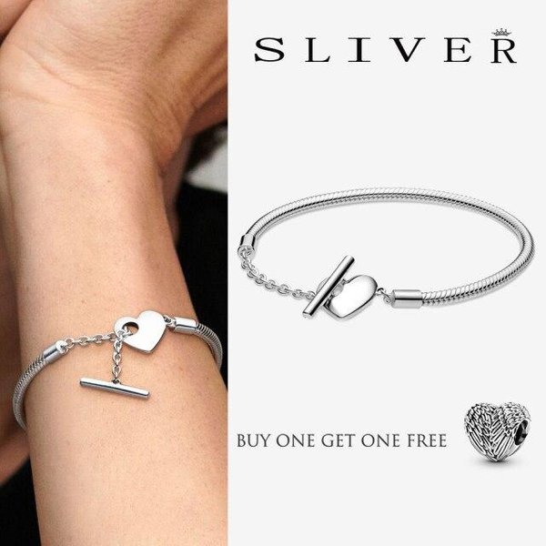 Najlepsza Sprzedaż Nowe 925 Srebro Sterling Moments Oryginalne ZapięCie ŁAńCuszek WężOwy Podstawa Bransoletka Fit Pan Charms Dla Kobiet BiżUteria DIY Prezent 17Cm Beige-image