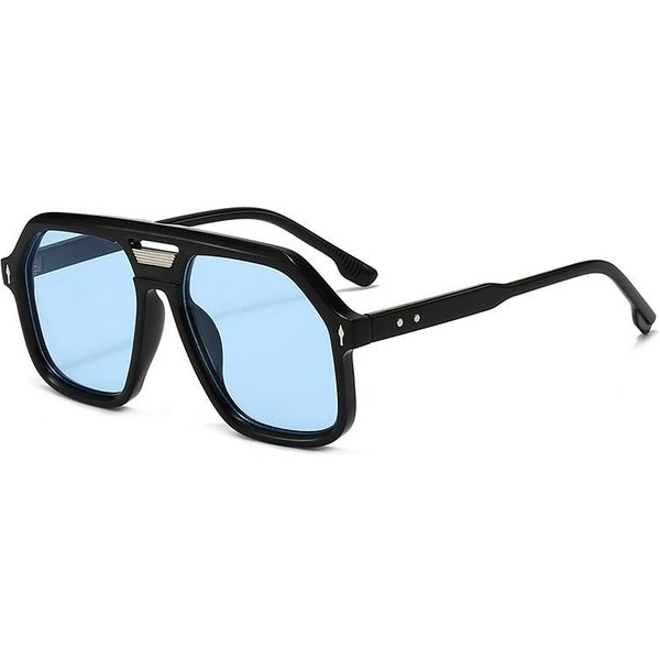 ÚLtimas Gafas De Piloto Estilo Marco Grande Doble Puente Moda Gafas De Sol De DiseñAdor Para Mujer Gafas De Sol De Verano Para Conducir Gafas Con ProteccióN UV400 1PC-image