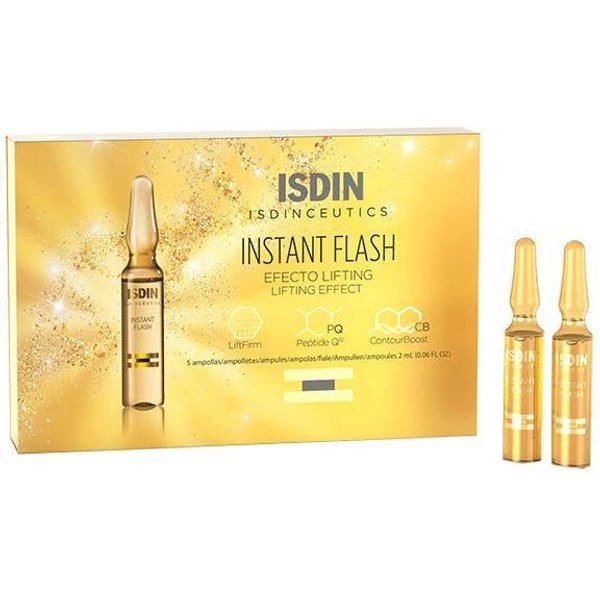 Isdin Isdinceutics Instant Flash Serum Efekt LiftingująCy 5 X 2Ml-image