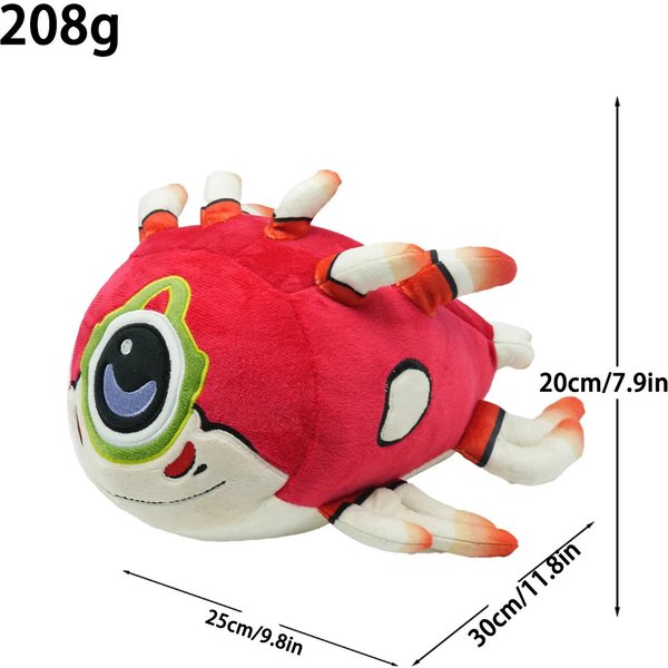 Nuevo Peluche De Anime Subnautica Subnautica 2 Criatura Marina De Oculus Peluche PeriféRico Del Juego MuñEco De Peluche LeviatáN De La Muerte Juguete Regalo Para Fans-image
