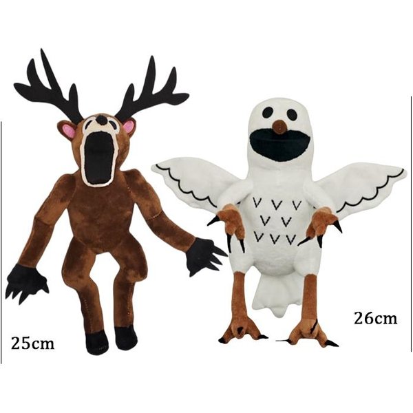 Treasuringu 25Cm 99 Nocy Sarna W Lesie Pluszowe Zabawki ZwierzęTa MięKkie Wypchane Pluszowe Lalki Halloween Prezent Urodzinowy-image