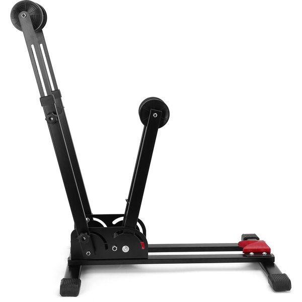Estante De Almacenamiento Para Bicicletas Soporte Vertical Para Bicicletas Para Garaje Soporte De Aparcamiento Para Bicicletas De 24-29 Pulgadas Piso Interior Exterior Plegable Resistente Carga De 30 Kg Estante Para Bicicletas-image