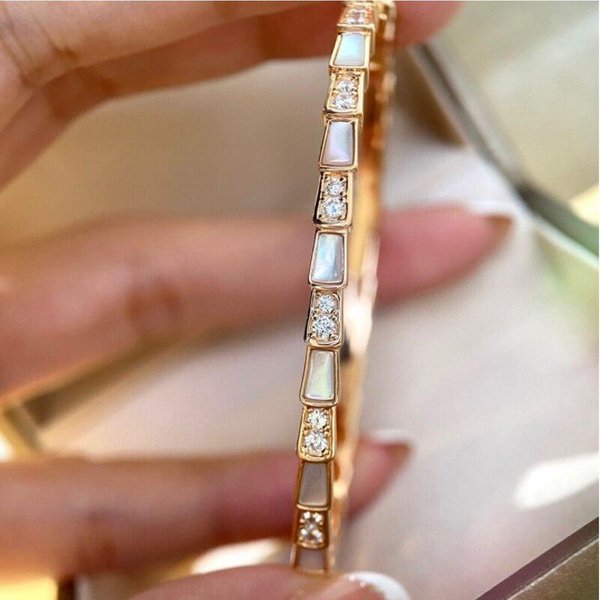 Charms 925 Srebro Bransoletka Z Litego Srebra Serce T-Bar łAńCuszek Mankietowy MusująCe ZłOte ZapięCie Na Dysk Bransoletka Z WężEm łAńCuszkowym Damska BiżUteria Gray-image