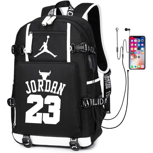 Mochila Escolar De Gran Capacidad Con Correa Para El Hombro; Set De Tres Piezas Para Estuche De LáPices De Estudiante 36-55L-image