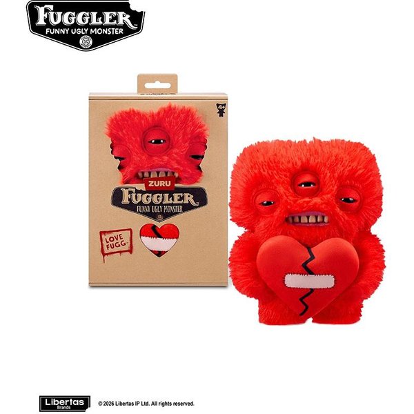 Oryginalne Fuggler Zabawne Brzydkie Potwory Pluszowe Zabawki Fuggler Potwory Z ZęBami Fugg Love Bukiet Fuggs Pluszowe Lalki Beige-image