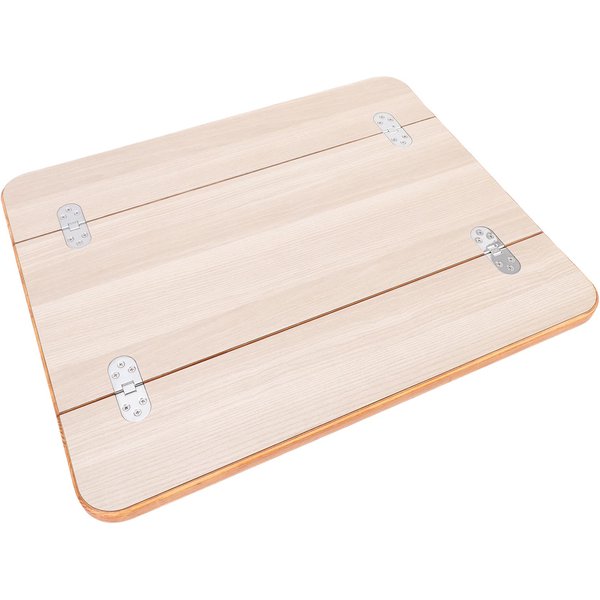 Mesa Plegable Para Autocaravana Con Acabado Recubierto, Elegante, Madera Maciza, Mesa Marina Para Barco, Yate, Barco White (595X480Mm/23.43X18.9In)-image