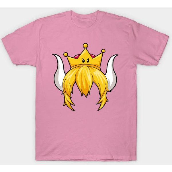 Camiseta Mujer Bowsette Estampado Harajuku Kawaii Camiseta Verano Manga Corta Camiseta Mujer Top L-image
