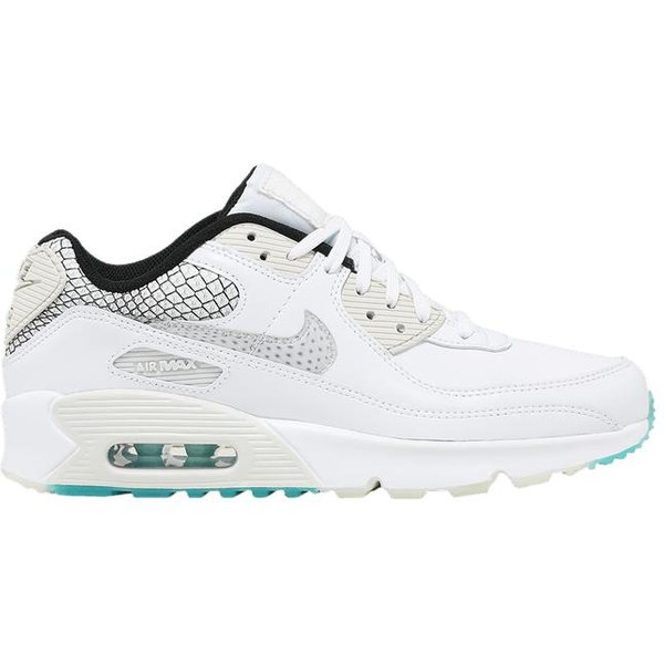 Nike Air Max 90 TalóN De Malla (Gs) 38.5 White-image