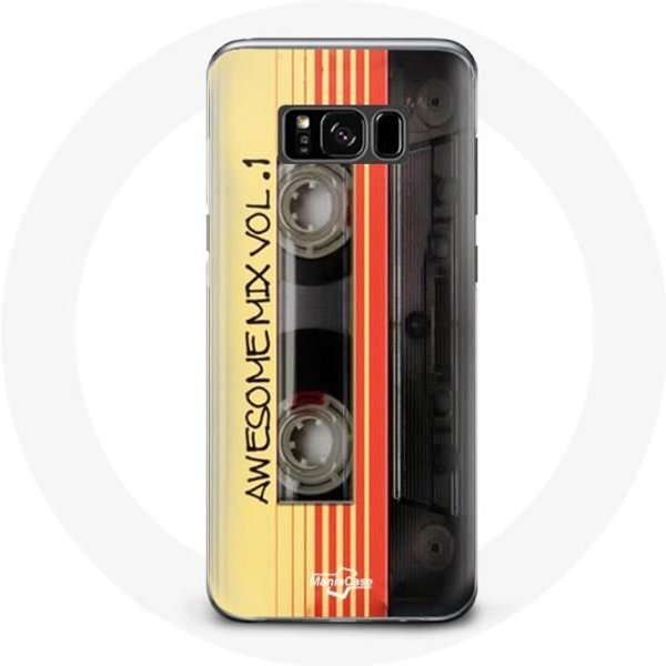 Funda - Samsung - Galaxy S8 - DiseñO Cassette Breaking Bad - Flexible - Negra-image